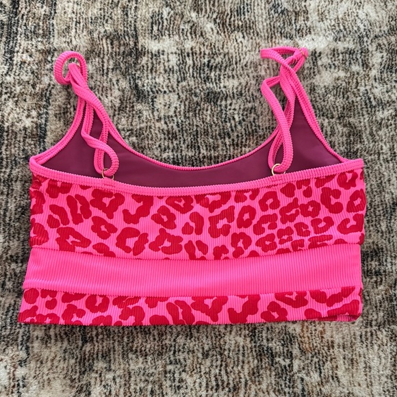 Beach Riot Pink Leopard Bikini Set - Picture 2 of 3